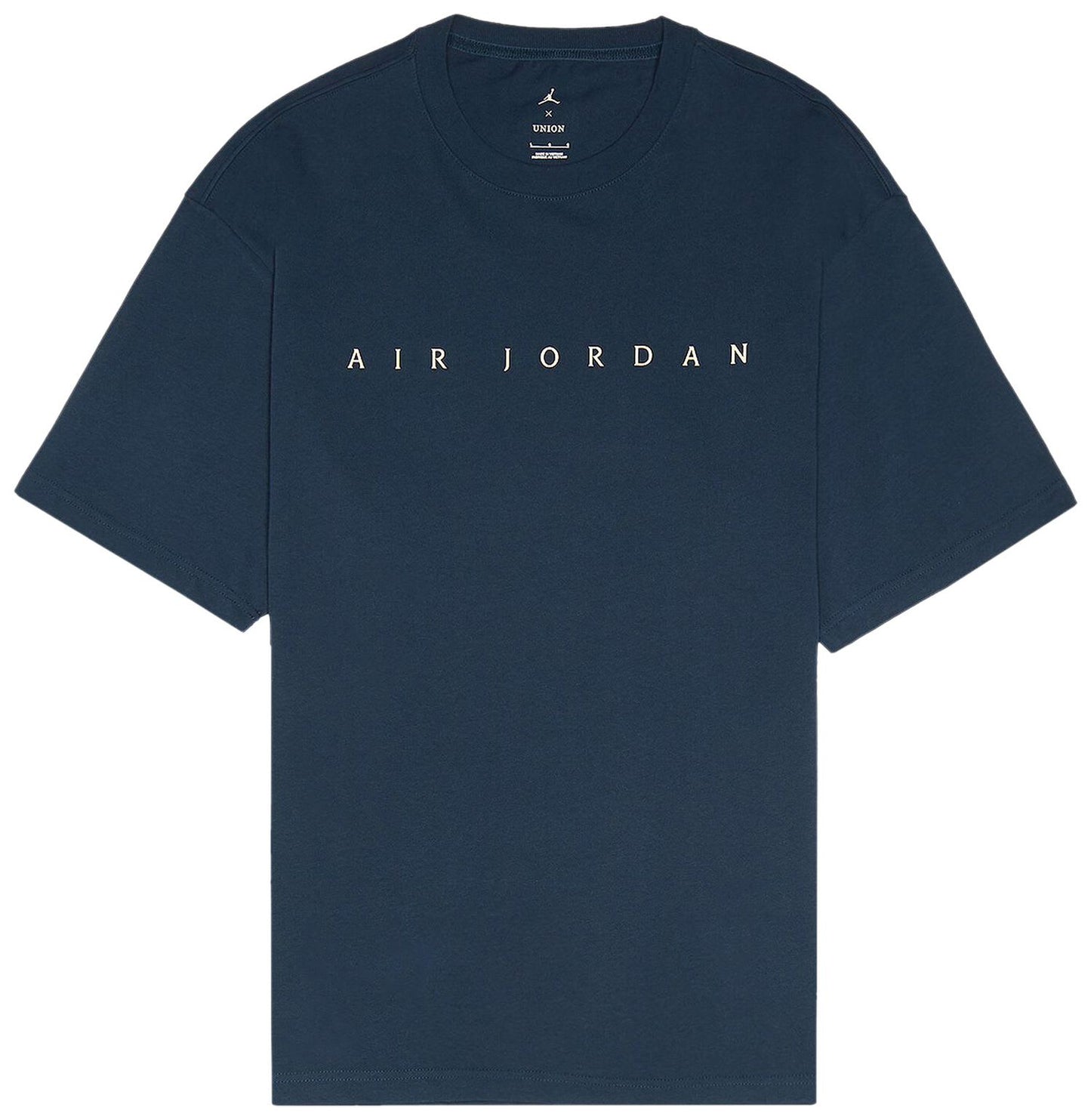 Jordan x Union MJ S/S Tee College Navy/Coconut Milk
