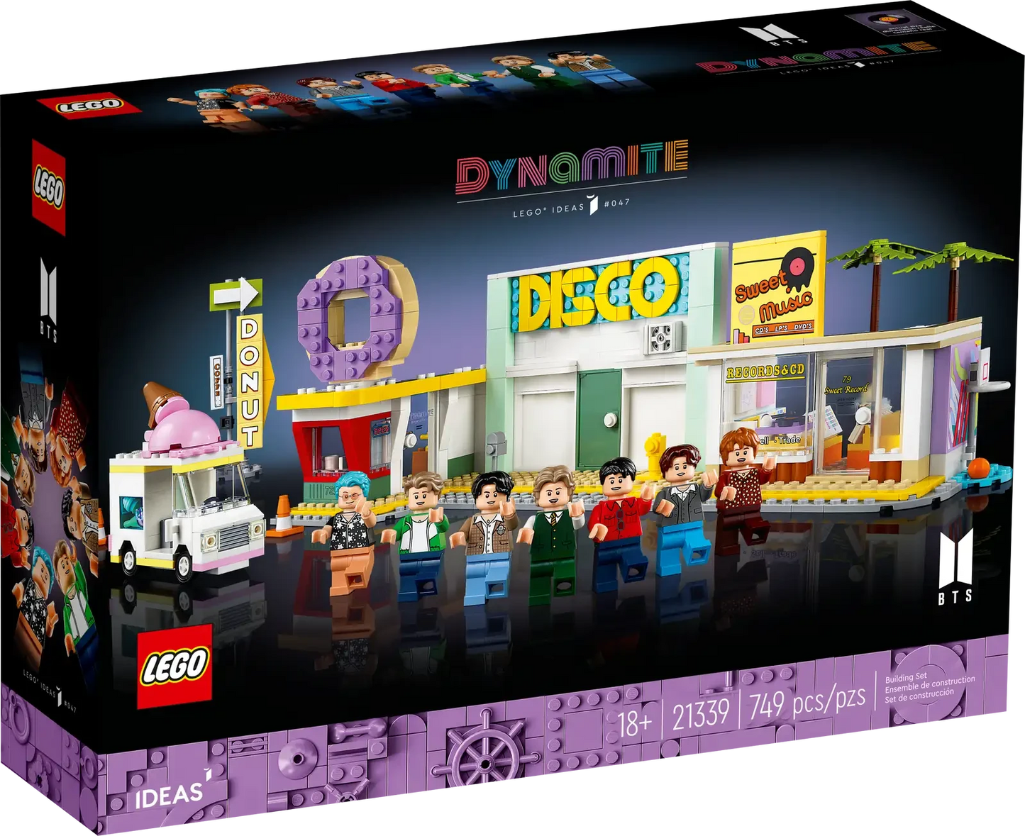 LEGO Ideas BTS Dynamite Set 21339