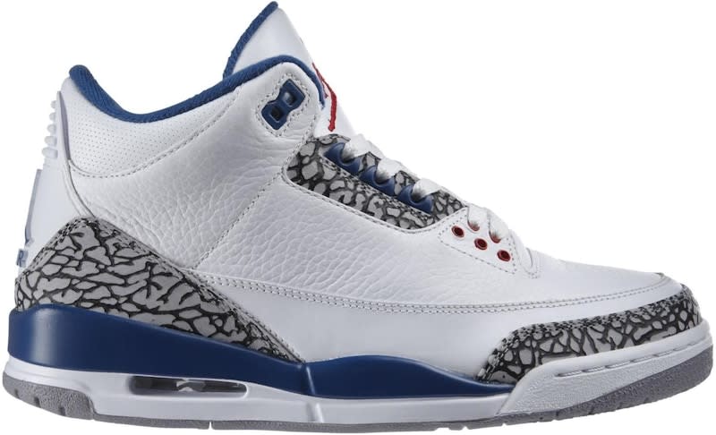 Jordan 3 Retro True Blue (2001)