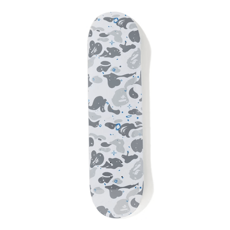 BAPE Space Camo Skateboard Deck White