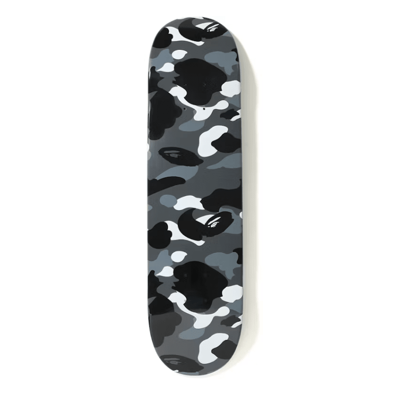 BAPE City Camo Skateboard Deck Black