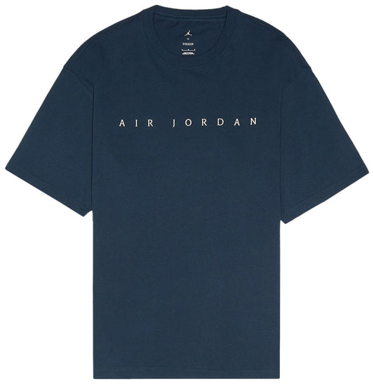 Jordan x Union MJ S/S Tee College Navy/Coconut Milk