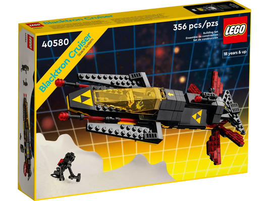 LEGO Blacktron Cruiser Space System Set 40580