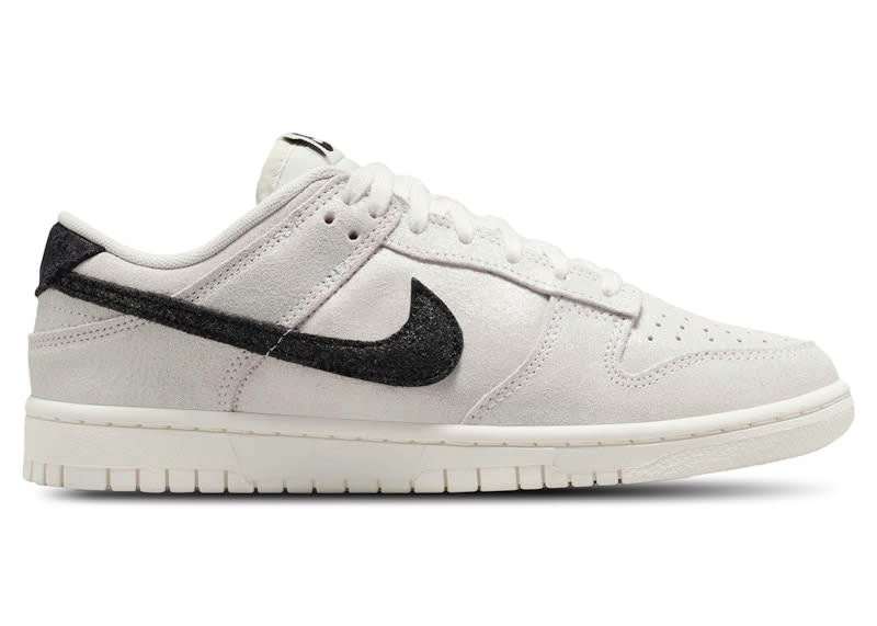 Nike Dunk Low SE White Black Team Red (W)