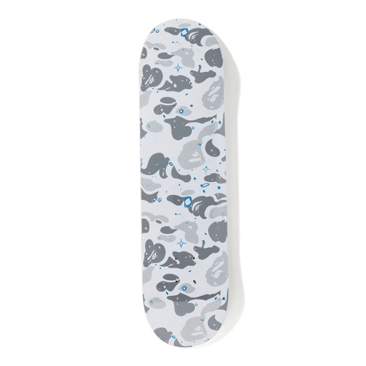 BAPE Space Camo Skateboard Deck White