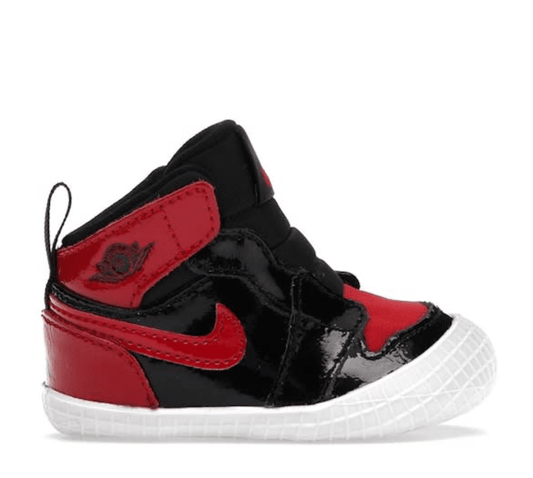 Jordan 1 Crib Bootie Bred Patent (I)