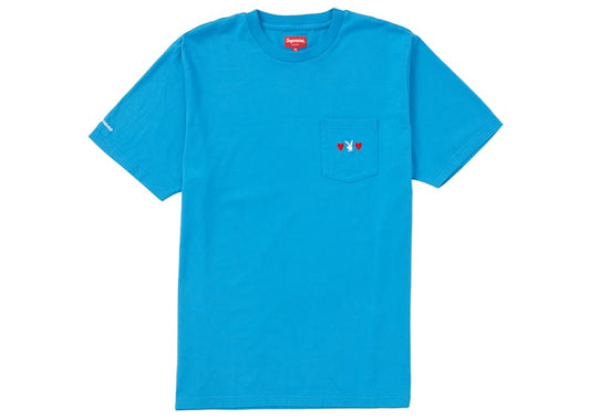 Supreme Playboy Pocket Tee Bright Royal